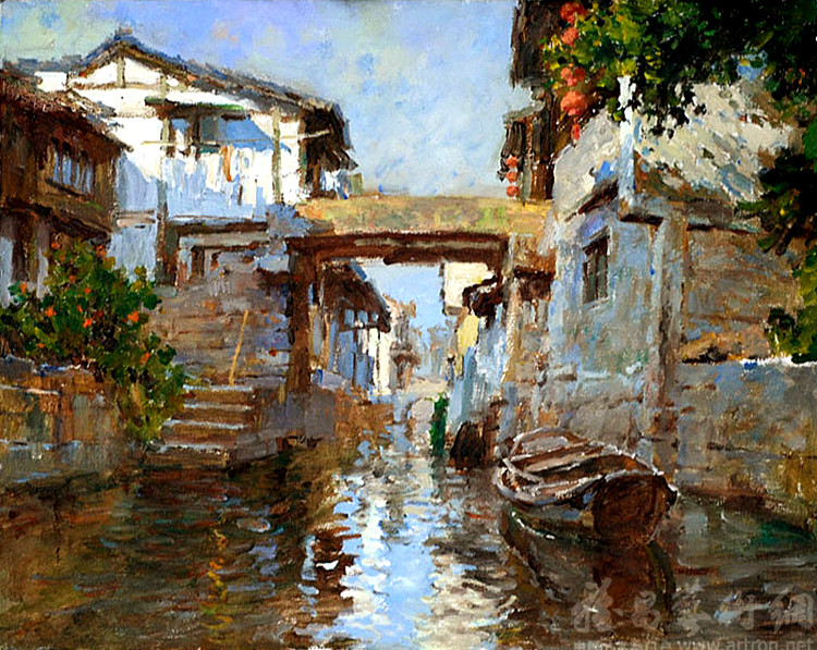 马百齐水彩画