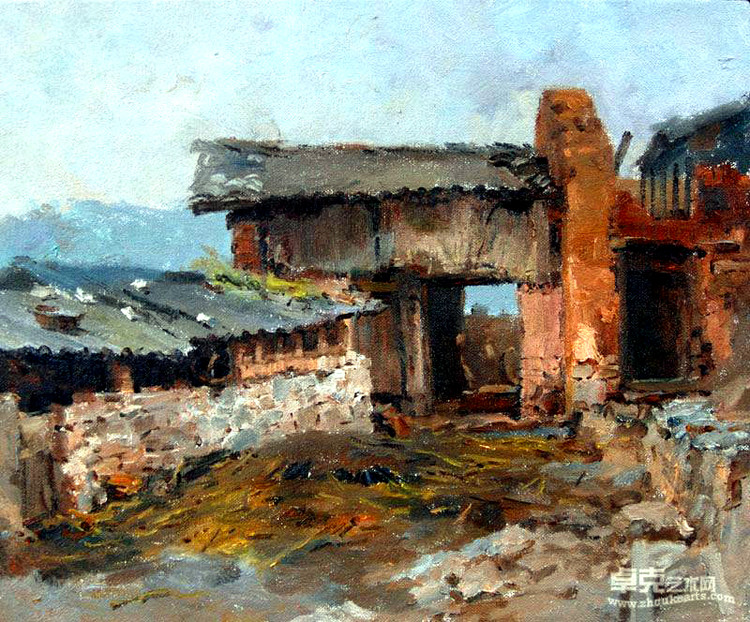 马百齐水彩画
