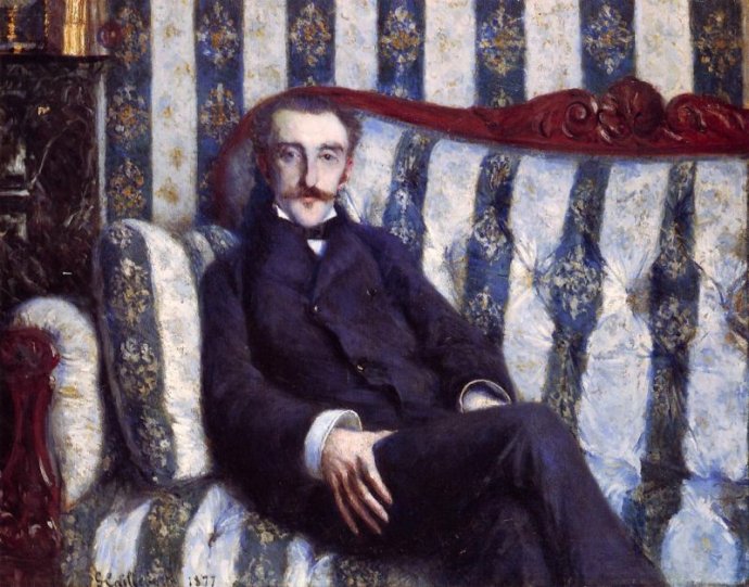 法国印象派画家居斯塔夫·卡耶博特（Gustave Caillebotte）油画作品欣赏