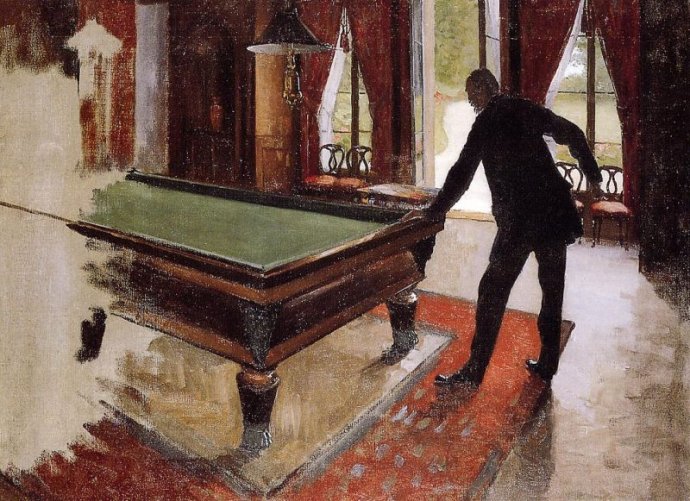 法国印象派画家居斯塔夫·卡耶博特（Gustave Caillebotte）油画作品欣赏