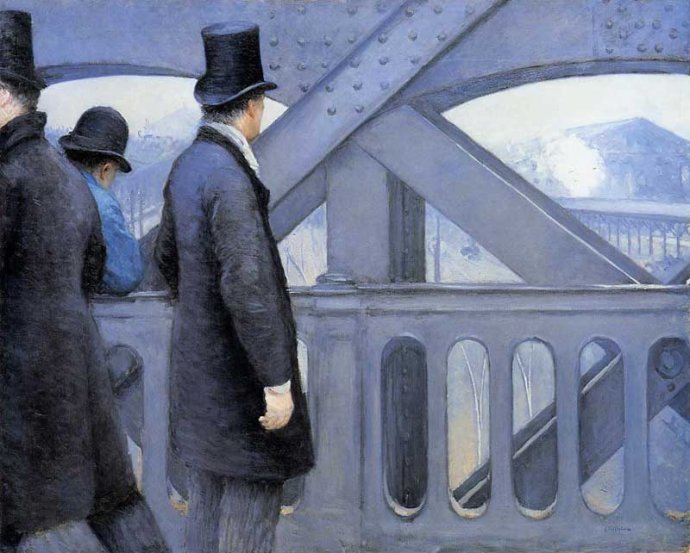 法国印象派画家居斯塔夫·卡耶博特（Gustave Caillebotte）油画作品欣赏