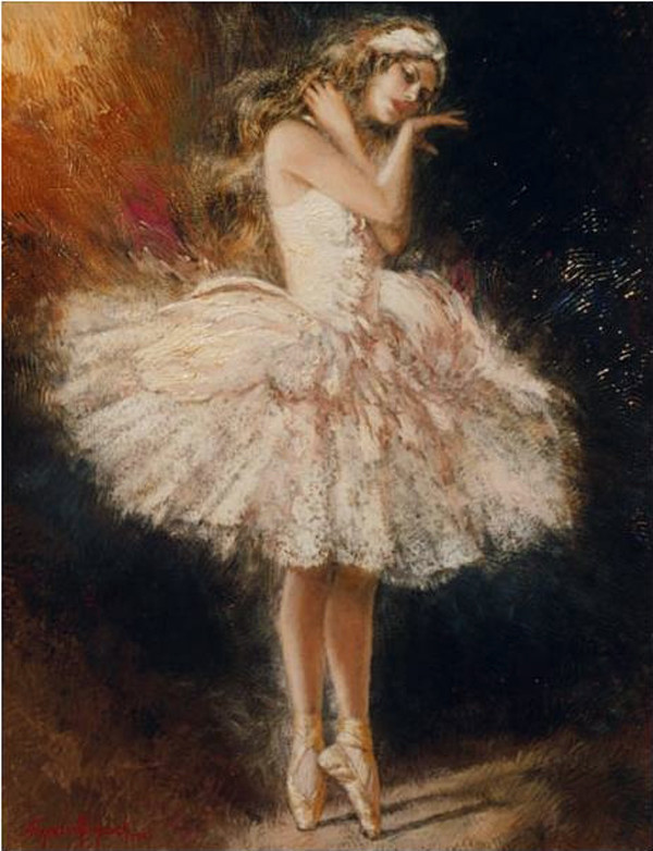 南斯拉夫Nenad Mirkovich人物油画作品欣赏