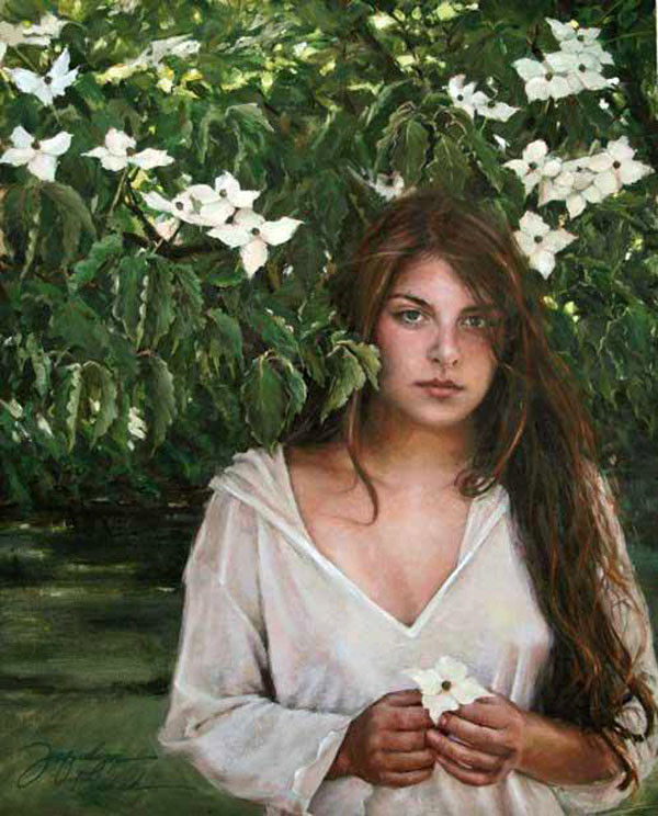 美国Jacquelyn Bischak人物油画作品欣赏