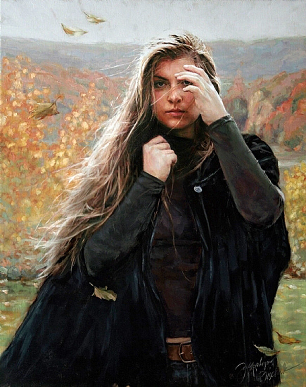 美国Jacquelyn Bischak人物油画作品欣赏