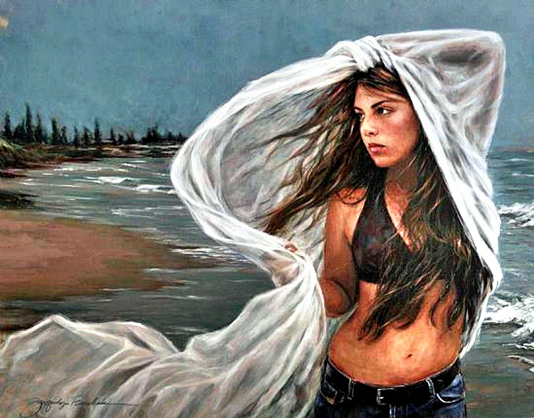 美国Jacquelyn Bischak人物油画作品欣赏