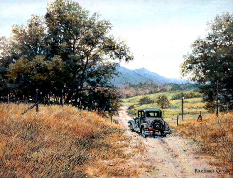 美国Barbara Conley风景油画作品欣赏