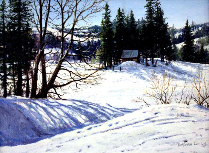 美国Barbara Conley风景油画作品欣赏