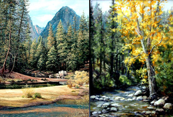 美国Barbara Conley风景油画作品欣赏