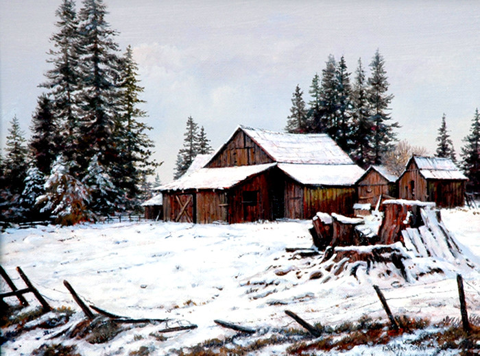 美国Barbara Conley风景油画作品欣赏