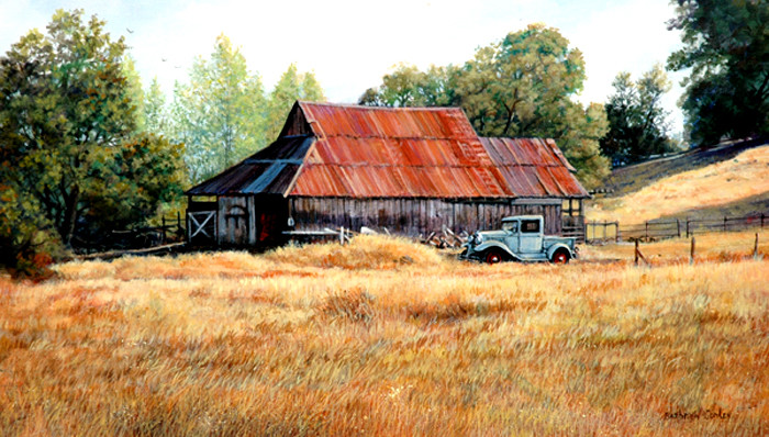 美国Barbara Conley风景油画作品欣赏