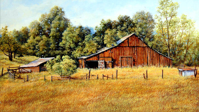 美国Barbara Conley风景油画作品欣赏
