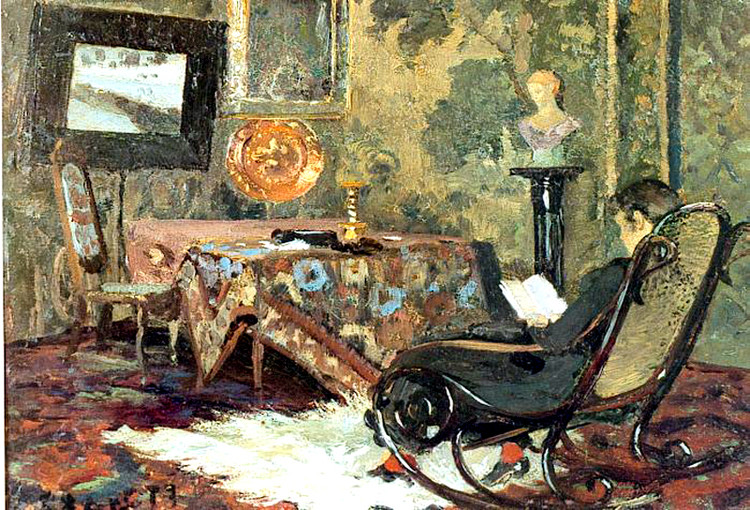 挪威Fredrik（frits johan）Thaulow风景油画作品欣赏