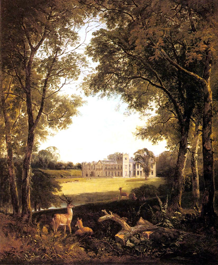 英国亨利·约翰·博丁顿（Henry John Boddington）风景油画作品欣赏