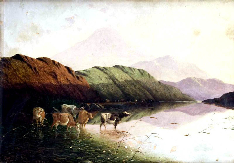 英国亨利·约翰·博丁顿（Henry John Boddington）风景油画作品欣赏