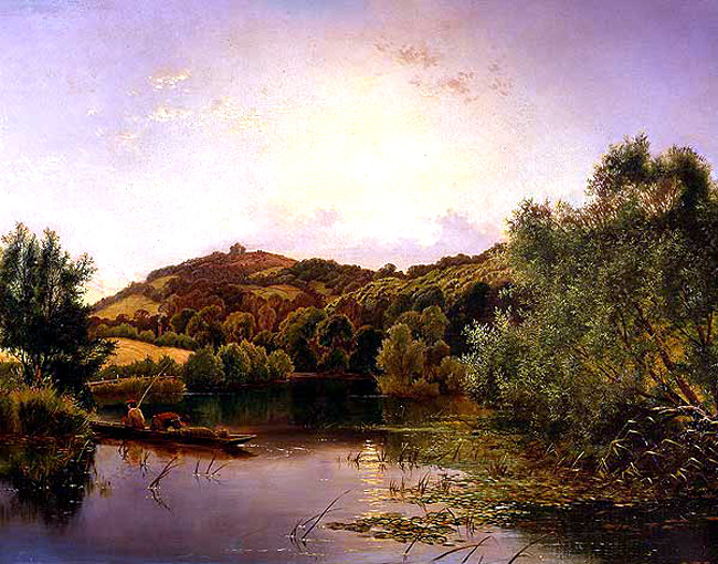 英国亨利·约翰·博丁顿（Henry John Boddington）风景油画作品欣赏