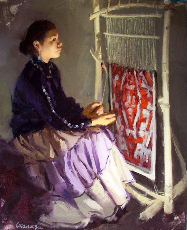 美国Kurt Anderson人物油画作品欣赏