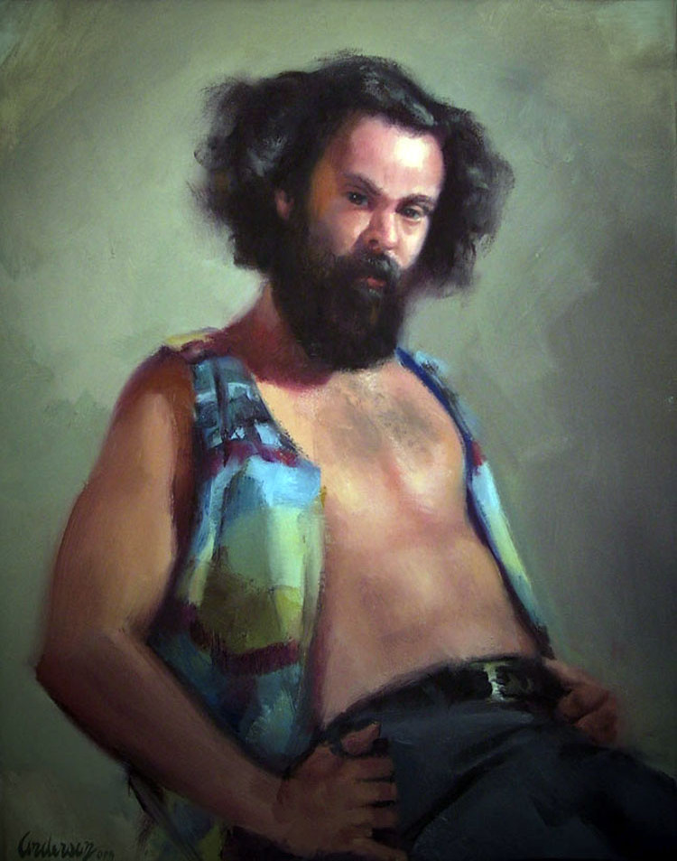 美国Kurt Anderson人物油画作品欣赏