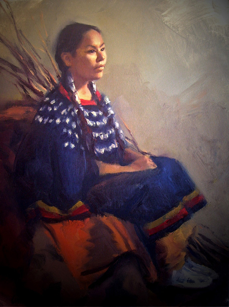 美国Kurt Anderson人物油画作品欣赏