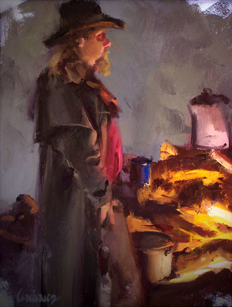 美国Kurt Anderson人物油画作品欣赏