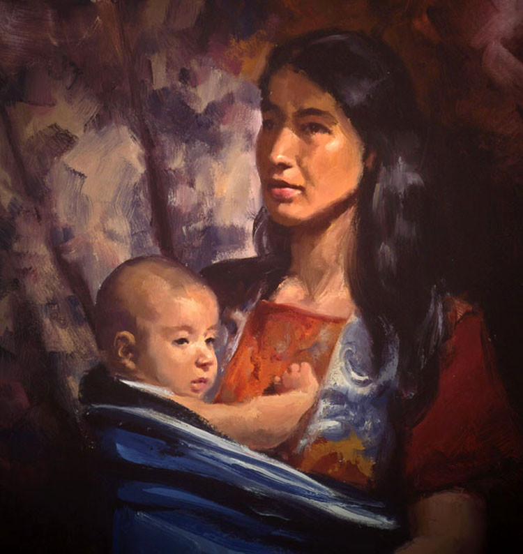 美国Kurt Anderson人物油画作品欣赏