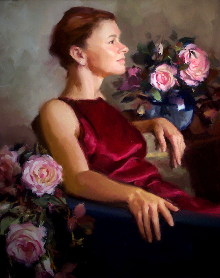 美国Kurt Anderson人物油画作品欣赏