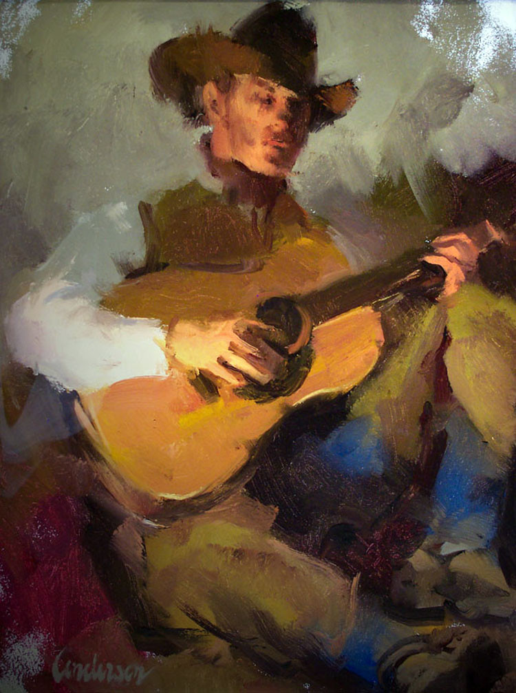 美国Kurt Anderson人物油画作品欣赏