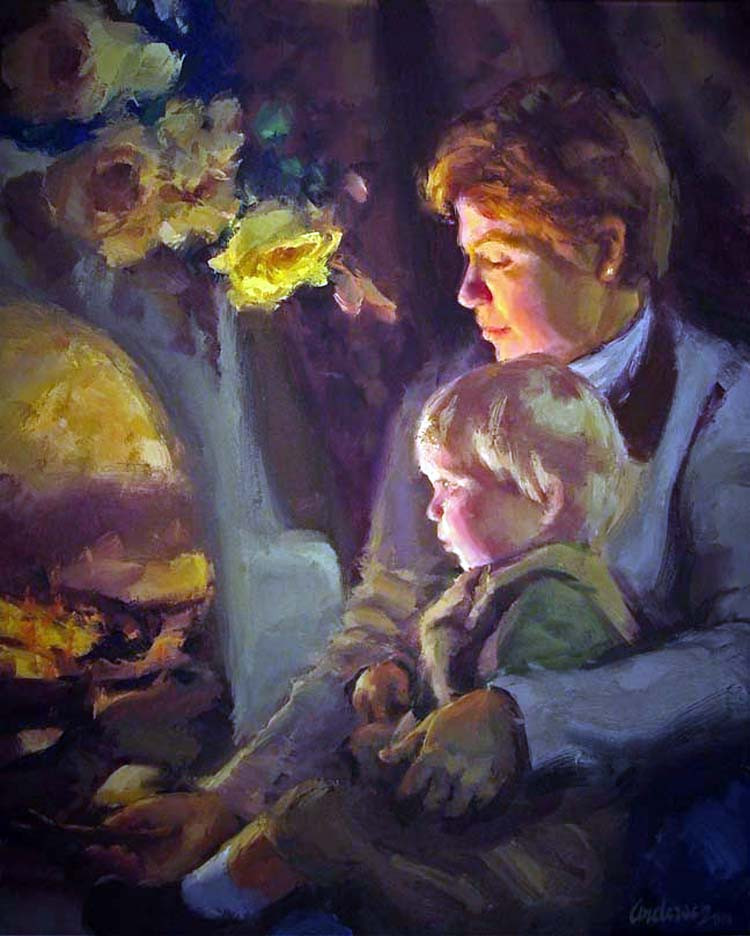 美国Kurt Anderson人物油画作品欣赏