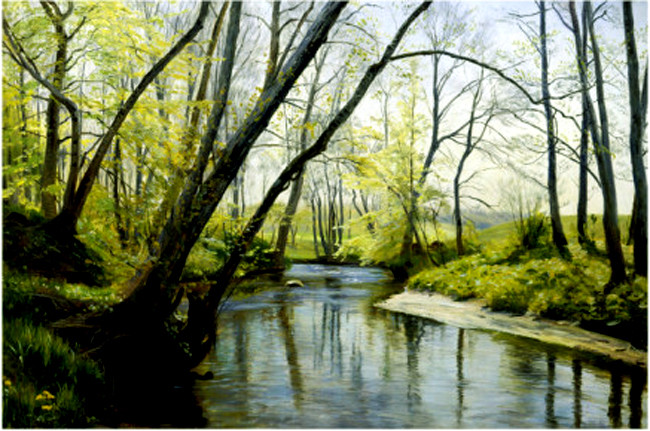 美国Christian Zacho风景油画作品欣赏