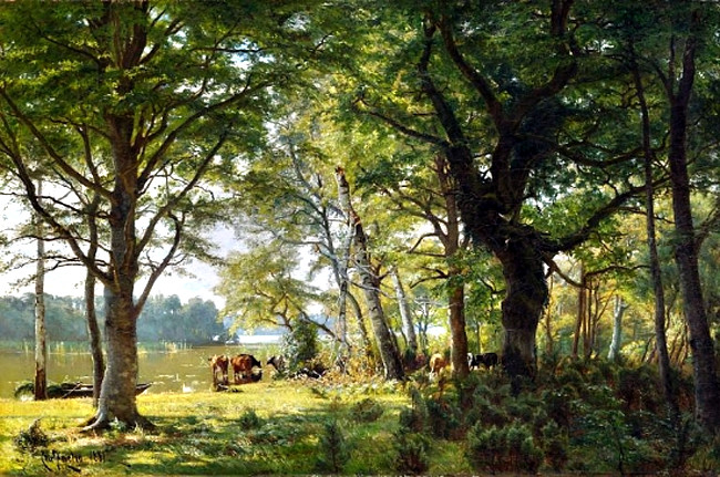 美国Christian Zacho风景油画作品欣赏