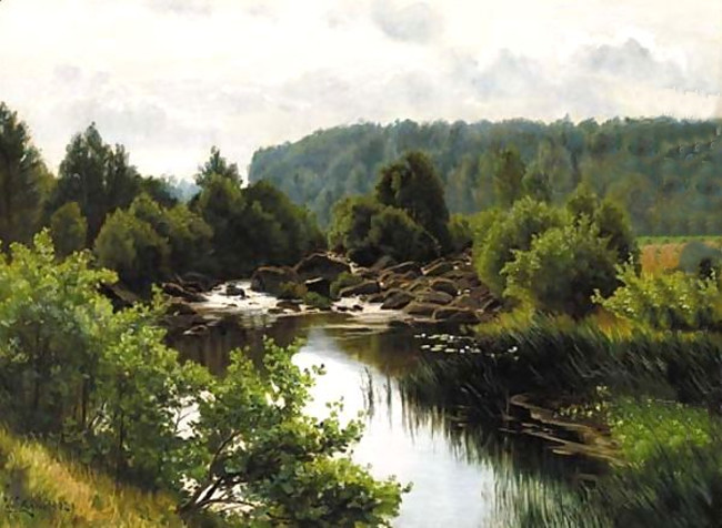 美国Christian Zacho风景油画作品欣赏