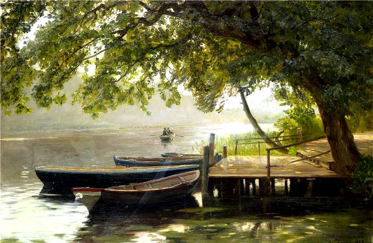 美国Christian Zacho风景油画作品欣赏