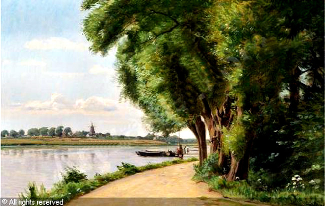 美国Christian Zacho风景油画作品欣赏