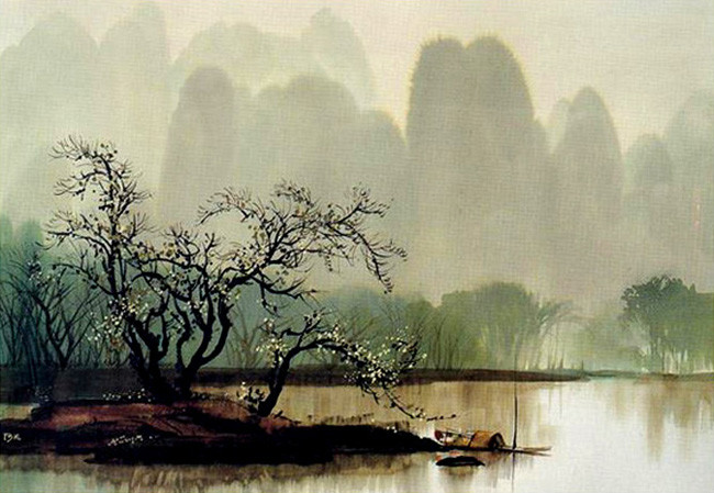 何镇强风景油画作品欣赏