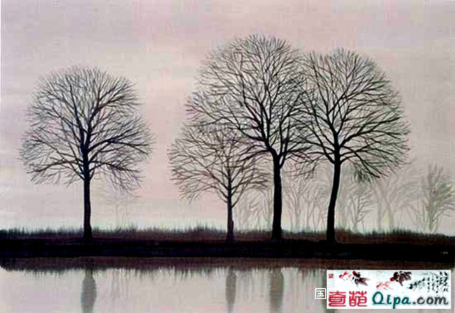 何镇强风景油画作品欣赏