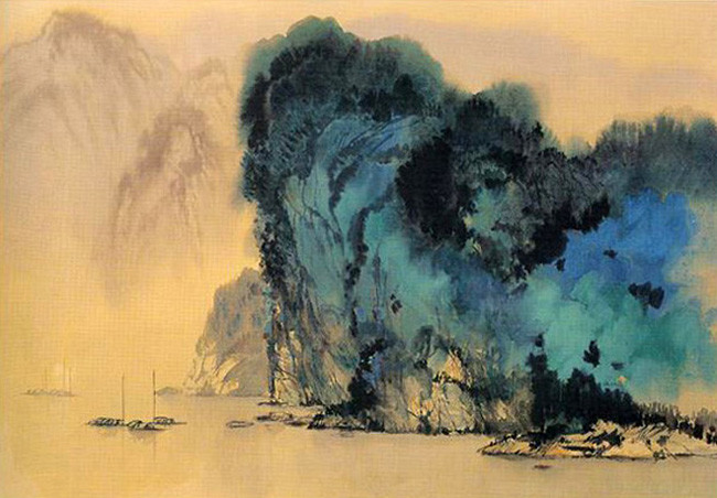 何镇强风景油画作品欣赏