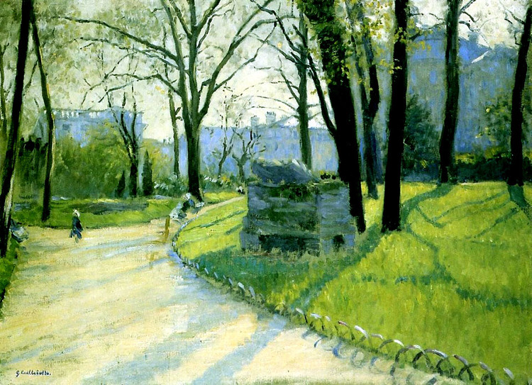 法国居斯塔夫·卡耶博特（Gustave Caillebotte）风景油画作品欣赏