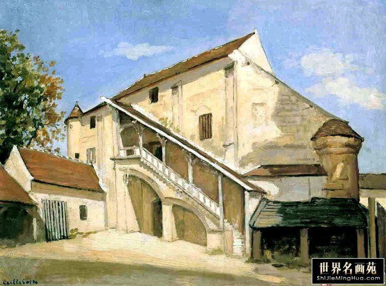 法国居斯塔夫·卡耶博特（Gustave Caillebotte）风景油画作品欣赏