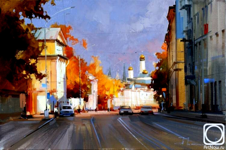 俄罗斯Shalaev Alexey城市风景油画作品欣赏