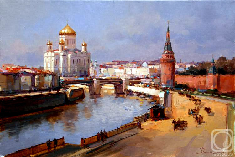 俄罗斯Shalaev Alexey城市风景油画作品欣赏