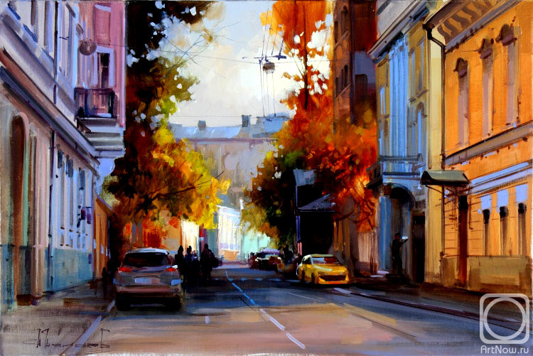 俄罗斯Shalaev Alexey城市风景油画作品欣赏
