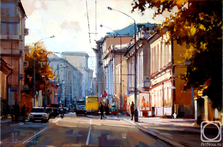 俄罗斯Shalaev Alexey城市风景油画作品欣赏
