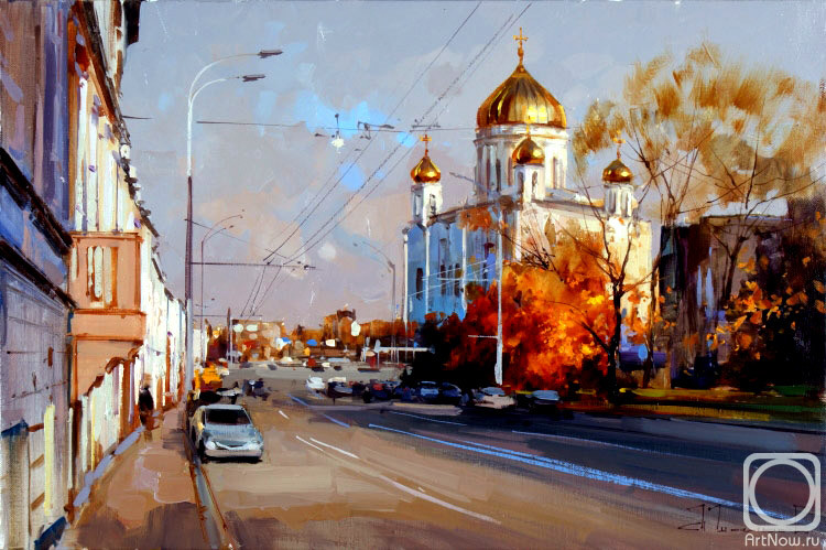 俄罗斯Shalaev Alexey城市风景油画作品欣赏