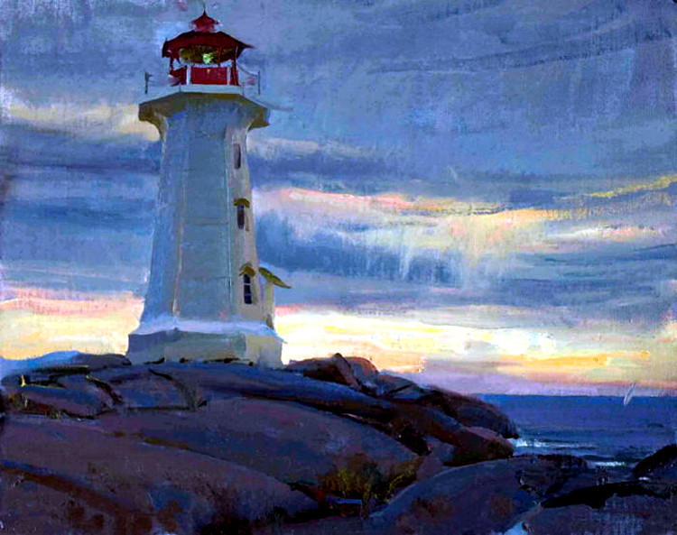 美国Daniel F.Gerhartz风景油画作品欣赏