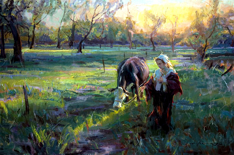 美国Daniel F.Gerhartz风景油画作品欣赏