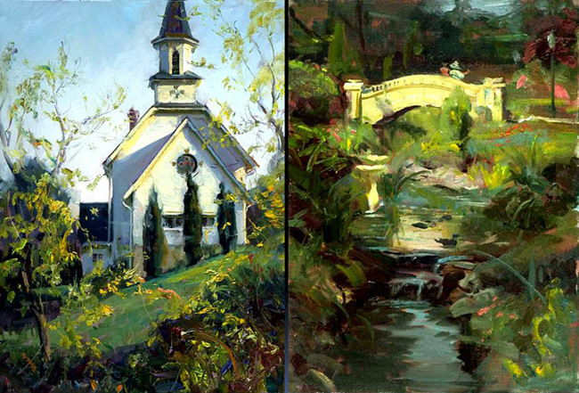 美国Daniel F.Gerhartz风景油画作品欣赏