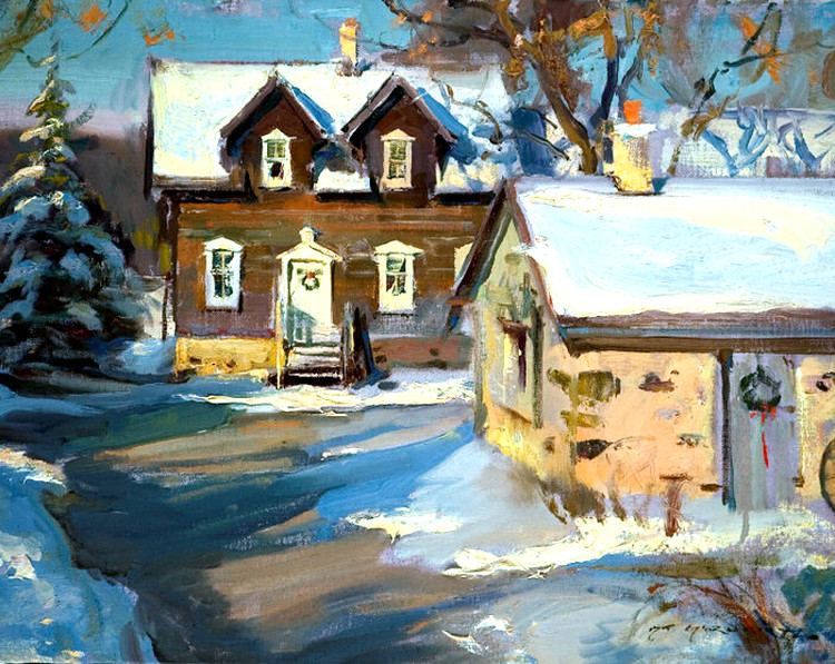 美国Daniel F.Gerhartz风景油画作品欣赏
