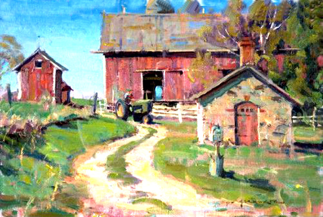 美国Daniel F.Gerhartz风景油画作品欣赏