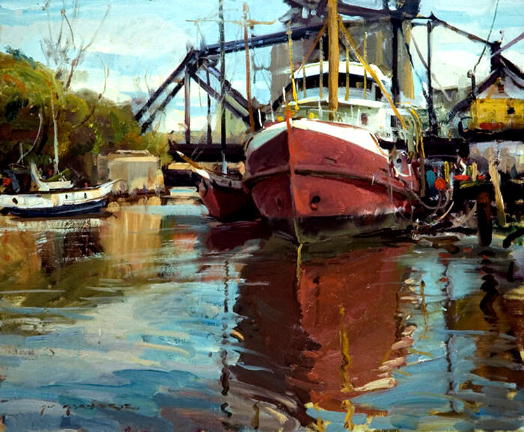 美国Daniel F.Gerhartz风景油画作品欣赏