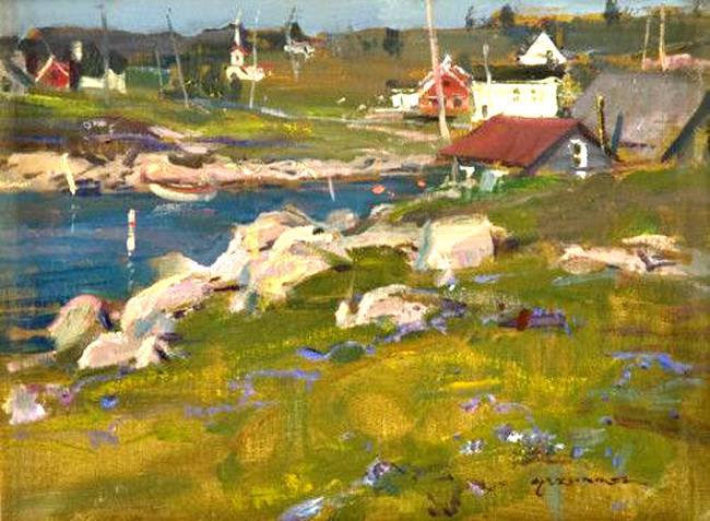 美国Daniel F.Gerhartz风景油画作品欣赏