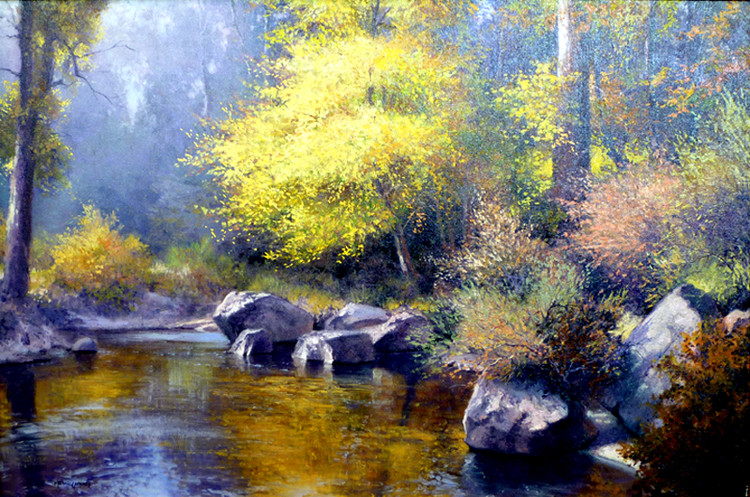 美国Michael Godfrey风景油画作品欣赏